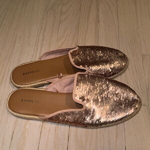 Express Sequin Mule Espadrille
